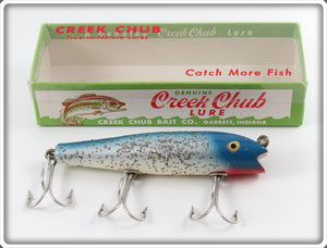 Vintage Creek Chub Blue Flash Darter In Box 2034 Special Lure 