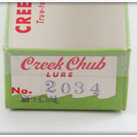 Creek Chub Blue Flash Darter In Box 2034 Special