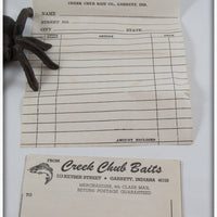 Creek Chub Pocket Catalog & Paperwork Lot