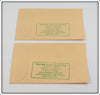 Creek Chub Pocket Catalog & Paperwork Lot