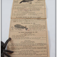 Creek Chub Pocket Catalog & Paperwork Lot
