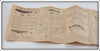 Creek Chub Pocket Catalog & Paperwork Lot