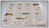 Creek Chub Pocket Catalog & Paperwork Lot
