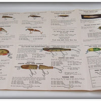 Creek Chub Pocket Catalog & Paperwork Lot