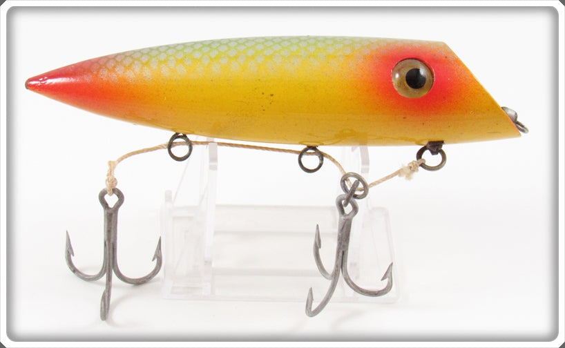 Vintage Hanson Yellow Shiner Salmon Plug Lure