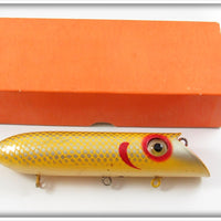 Vintage Martin Yellow Silver Scale #6 Salmon Plug In Orange Box