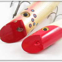 Martin Silver Scale Pink & Red Head Salmon Plug Pair