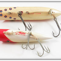 Martin Silver Scale Pink & Red Head Salmon Plug Pair
