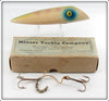 Minser Tackle Co Silver Scale Pink Spots Lucky Louie Salmon Plug In Box