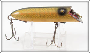 Vintage Heddon Shiner Scale Two Hook Saltwater Basser Lure