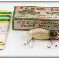 Creek Chub Silver Flash Dive Bomber Kreeker Lure In Box 6618