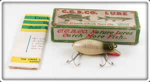 Creek Chub Silver Flash Dive Bomber Kreeker Lure In Box 6618