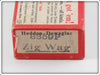 Heddon Shiner Scale Zig Wag Empty Brush Box 8359P