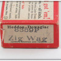 Heddon Shiner Scale Zig Wag Empty Brush Box 8359P