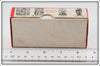 Heddon Shiner Scale Zig Wag Empty Brush Box 8359P