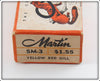 Martin Yellow Red Gill Salmon Plug In Box