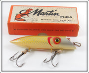 Martin Yellow Silver Scale Salmon Plug In Unmarked Box