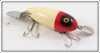 Heddon Red Head White Go Deeper Crab In Box D 1900 RH