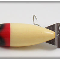 Heddon Red Head White Go Deeper Crab In Box D 1900 RH