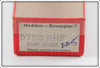 Heddon Red Head Flitter Vamp Spook In Box 9750 RHF