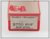 Heddon Red Head Flitter Vamp Spook In Box 9750 RHF
