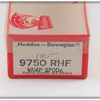 Heddon Red Head Flitter Vamp Spook In Box 9750 RHF