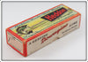 Heddon Spotted Orange 150 Dowagiac Minnow In Box