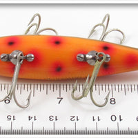 Heddon Spotted Orange 150 Dowagiac Minnow In Box