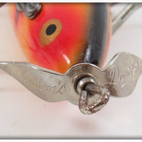 Heddon Spotted Orange 150 Dowagiac Minnow In Box