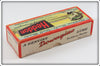 Heddon Spotted Orange 150 Dowagiac Minnow In Box