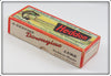 Heddon Spotted Orange 150 Dowagiac Minnow In Box