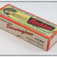 Heddon Spotted Orange 150 Dowagiac Minnow In Box