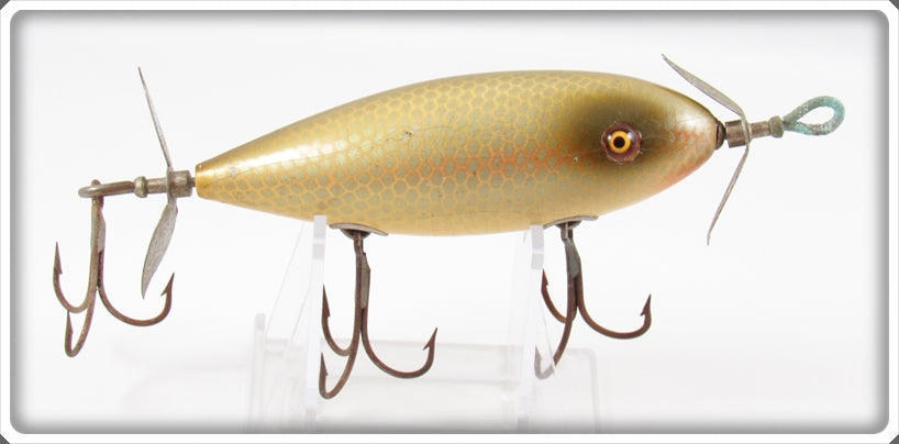 Vintage South Bend RSF Scale Finish Red Blend Surf Oreno Lure