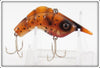 Vintage Heddon Amber Craw Shrimp Lure 375 AMB
