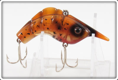 Vintage Heddon Amber Craw Shrimp Lure 375 AMB