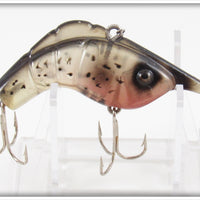 Vintage Heddon Amber Black Craw Shrimp Lure 375 BAM