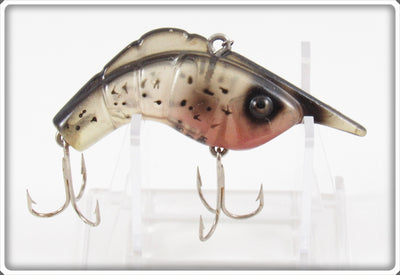 Vintage Heddon Amber Black Craw Shrimp Lure 375 BAM