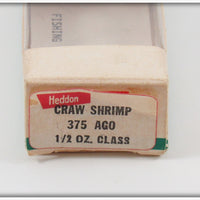 Heddon Amber Gold Craw Shrimp In Box 375 AGO