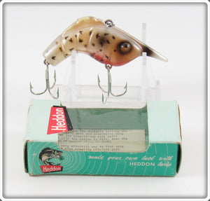 Vintage Heddon Amber White Craw Shrimp Lure In Box 375 AMW