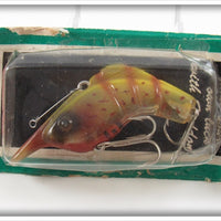 Heddon Amber Yellow Craw Shrimp On Card 375 AMY