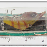 Heddon Amber Yellow Craw Shrimp On Card 375 AMY