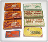 Lot of 33 Empty Boxes South Bend, Bomber, Heddon & More