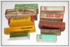 Lot of 33 Empty Boxes South Bend, Bomber, Heddon & More