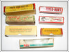 Lot of 33 Empty Boxes South Bend, Bomber, Heddon & More