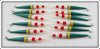 12 Ideal Fishing Float Co. Sensitive Floats In Dealer Box