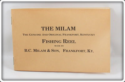 Vintage B.C. Milam & Son The Milam Fishing Reel Catalog