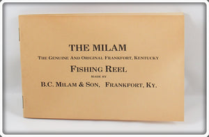 Vintage B.C. Milam & Son The Milam Fishing Reel Catalog