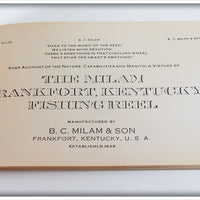 B.C. Milam & Son The Milam Fishing Reel Meek Catalog