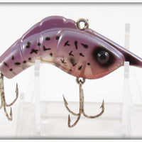 Vintage Heddon Purple Craw Shrimp Lure 375 PRL