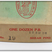 Florida Fishing Tackle Mfg Co. Barracuda Brand Shear Pins In Dealer Box